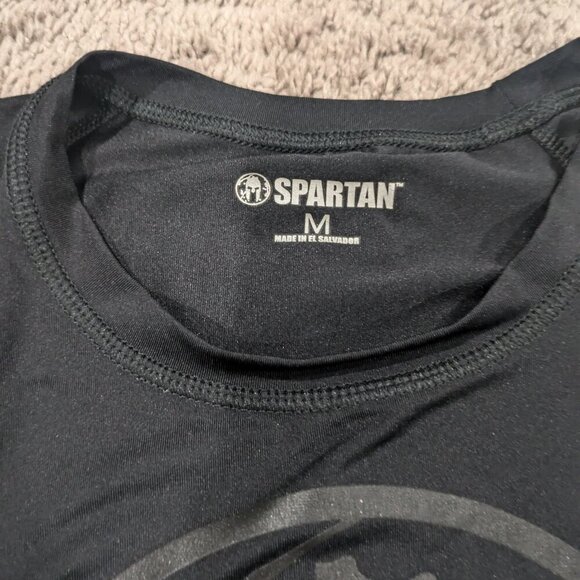 Spartan Long sleeve Athletic Black and camo Size M - Picture 4 of 8